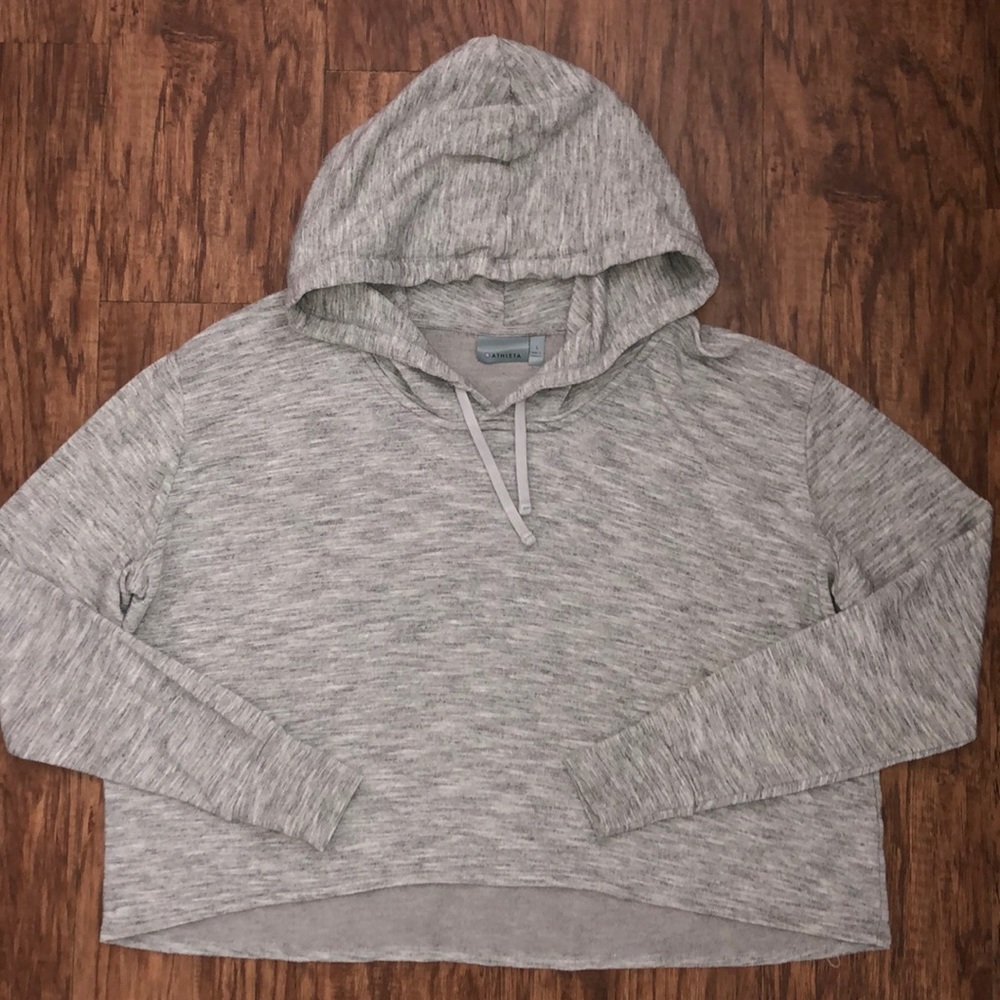 Athleta Cropped Hoodie